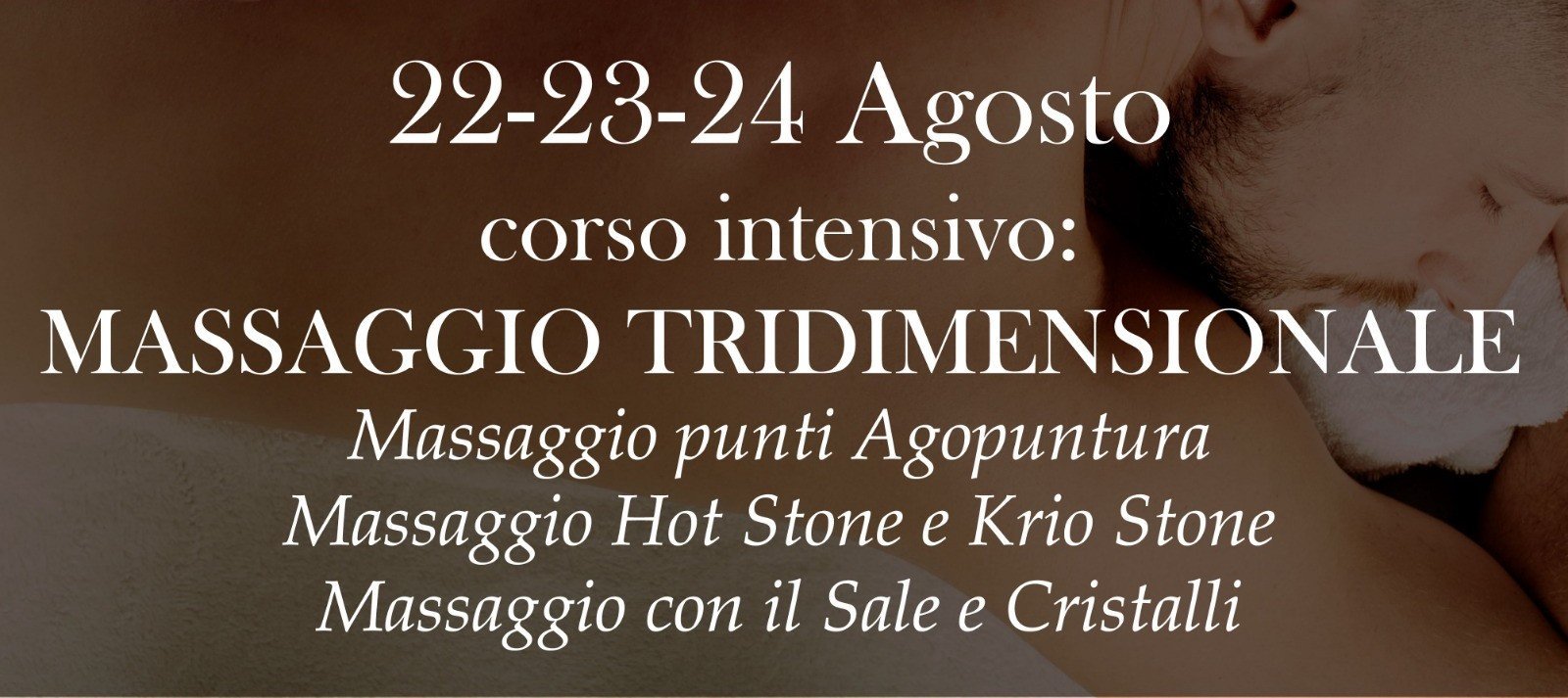 Corso Intensivo 22-23-24 Agosto 2020